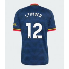 Arsenal Jurrien Timber #12 Bortatröja 2026-27 Korta ärmar